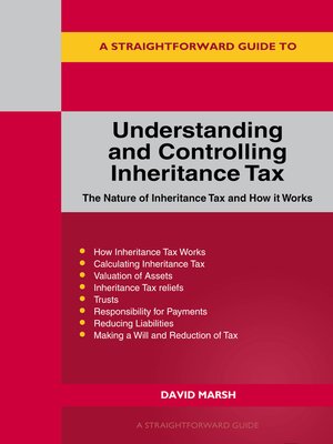 cover image of A Straightforward Guide to Understanding and Controlling Inheritance Tax